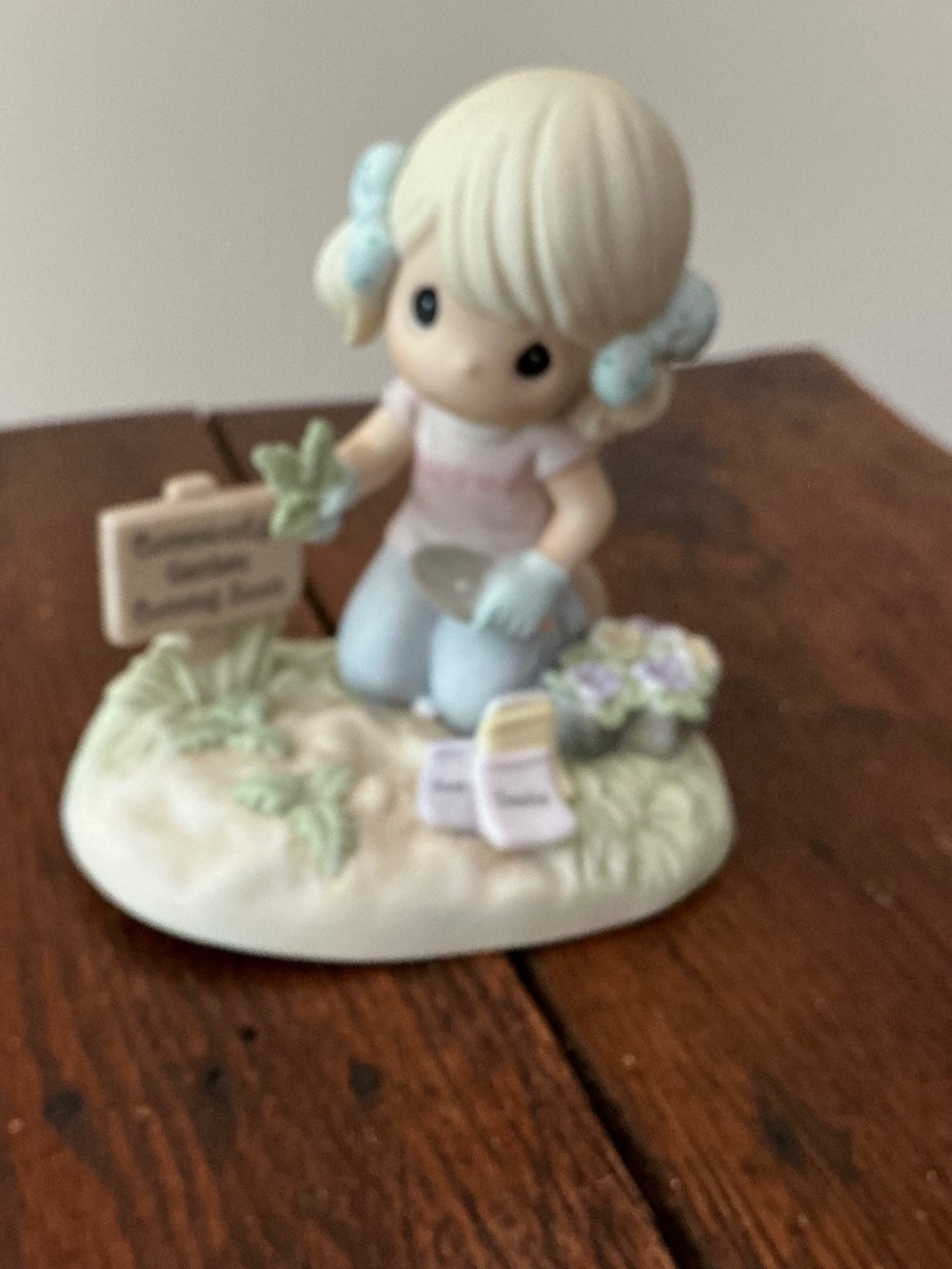 Precious Moments "Sow Much To Do" Figurine